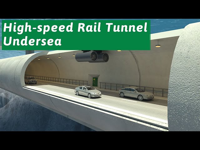 China is building world's first and largest Diameter Undersea High Speed Railway Tunnel