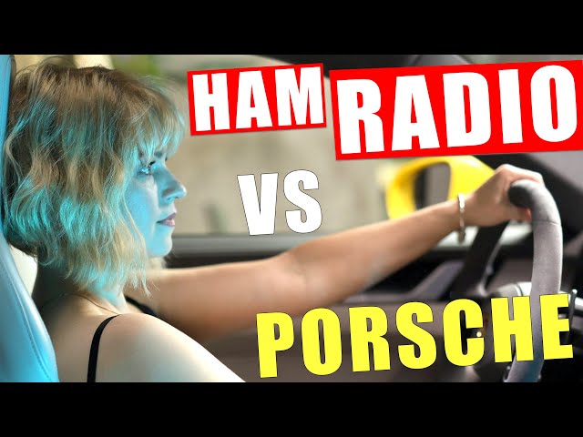 HAM RADIO vs PORSCHE | Waves or Wheels? 90 sec with Raisa R1BIG