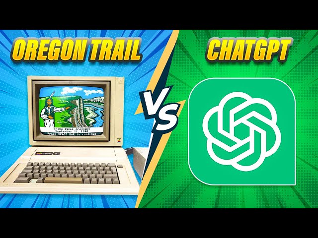 ChatGPT Takes on The Oregon Trail: An Apple IIe Retro Gaming Epic