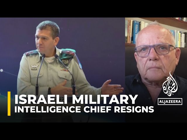 Why did the Israeli military intelligence chief resign now?: Israeli political analyst