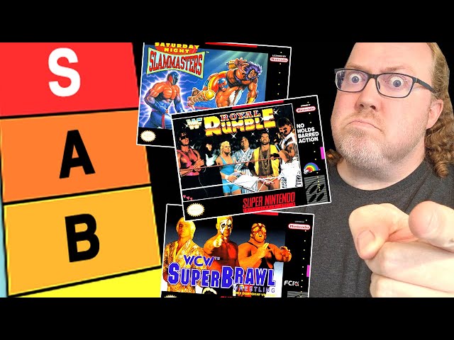I Ranked the 8 SNES Wrestling Games