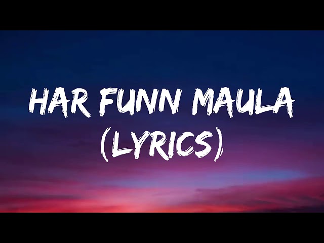 Har Funn Maula (Lyrics) Koi Jaane Na | Amir Khan | Elli A