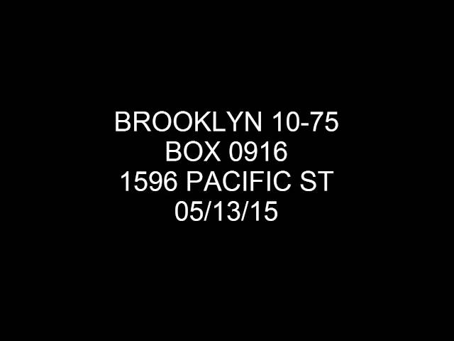 FDNY Radio: Brooklyn 10-75 Box 916 05/13/15