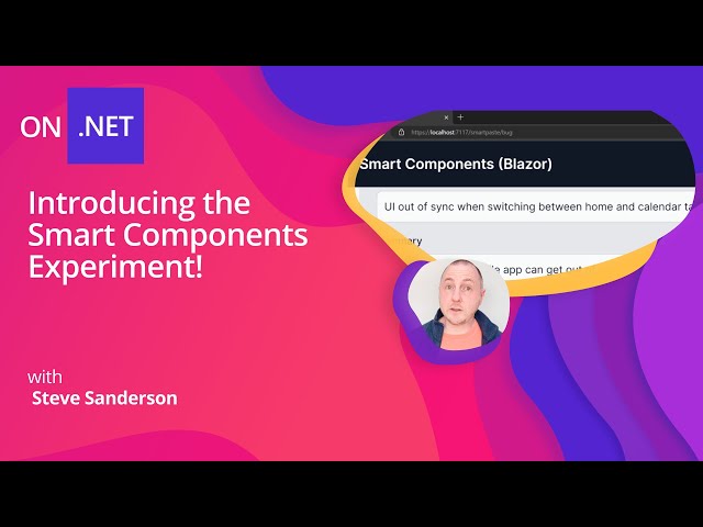 Introducing Smart Components Experiment for Blazor, MVC, and Razor Pages