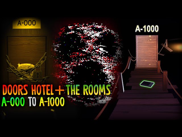 ROBLOX DOORS HOTEL+ SECRET ROOMS [A-000 to A-1000] Full Walkthrough