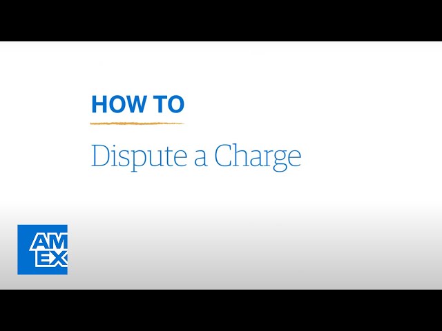 Learn How To Navigate Your Dispute: AmericanExpress.com | American Express