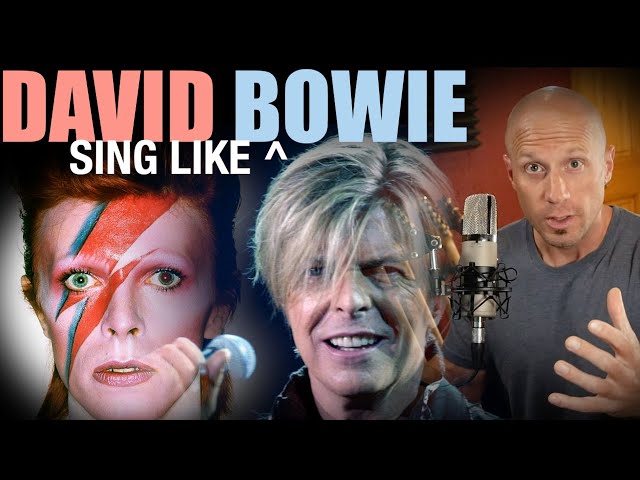 How to Sing Like David Bowie (Character Singing - Musical Acting) Every Vocalist Should Try This!