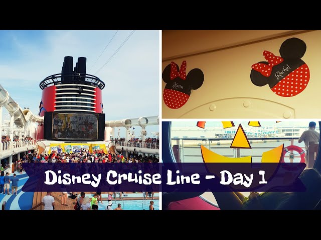 Disney Cruise Line Vlog | Disney Dream | Travel to Port & Embarkment - Day 1