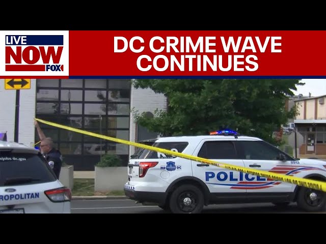 BREAKING: 3 DC police officers shot amid crime wave in major cities | LiveNOW from FOX
