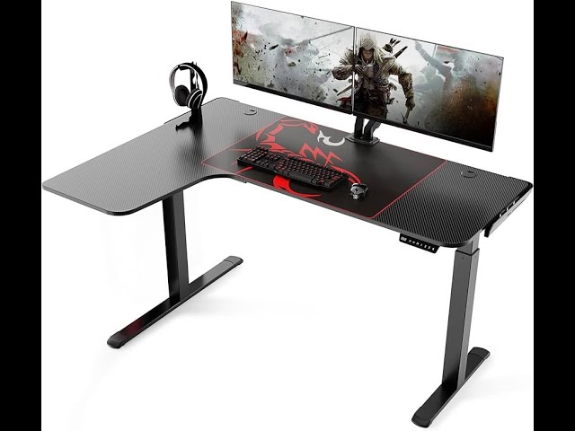 L Shaped Computer Desk-Table | Computer Corner Desk, Home Gaming Desk #table #pctable