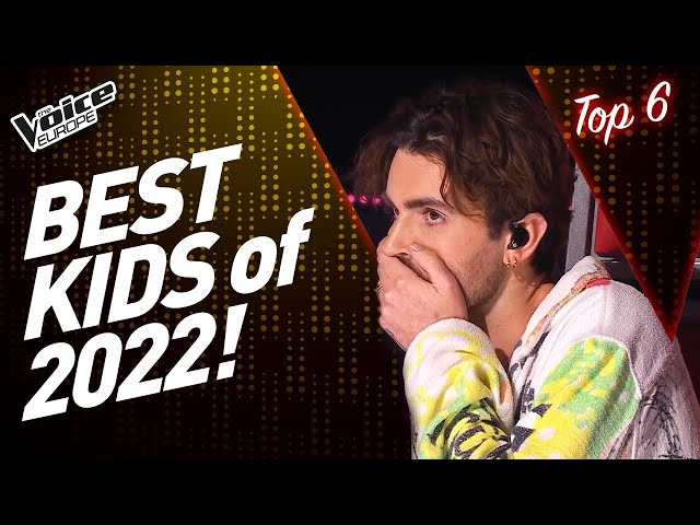 BEST Blind Auditions of The Voice Kids 2022! | TOP 6