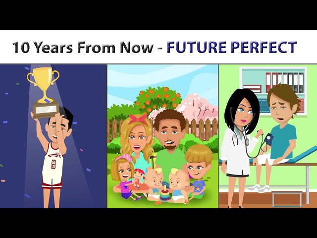 10 Years from Now - The Future Perfect Tense