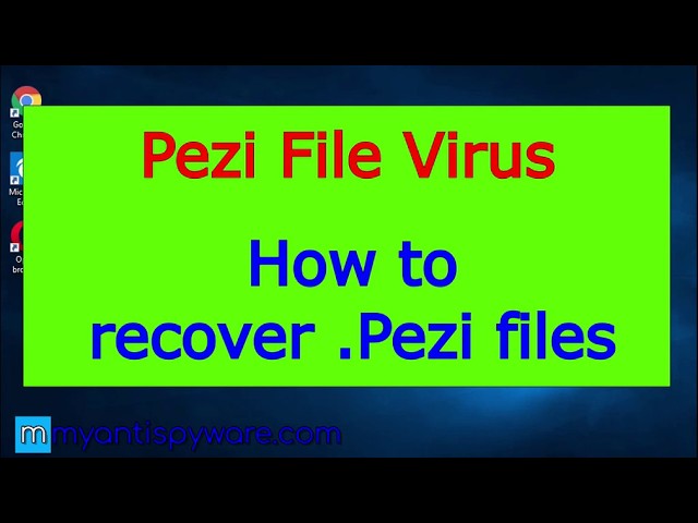 Pezi File Virus. How to recover .Pezi files using PhotoRec.