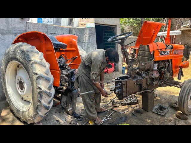 How To Reapir 480 Tractor Gearbox // Tractor Transmission Restoration
