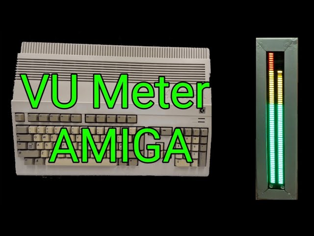 Commodore AMIGA - VU Meter Case build 💾🍺🎵🚦