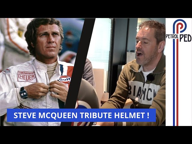 Making a Custom Airbrush Crash Helmet - My Steve McQueen Tribute !