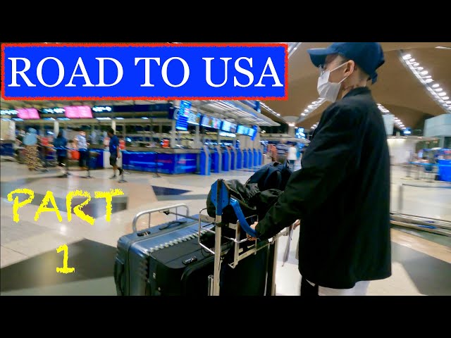 Solo Trip To The USA pt.1 - DEPARTING KUL