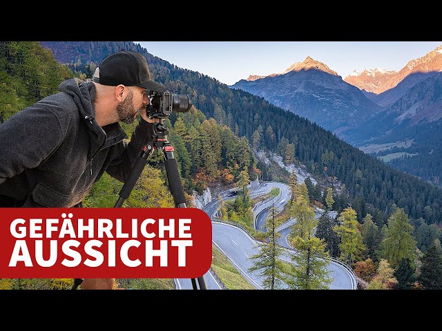 Schweiz: Spektakuläre Passstraße mit gefährlicher Aussicht zum fotografieren | Jaworskyj