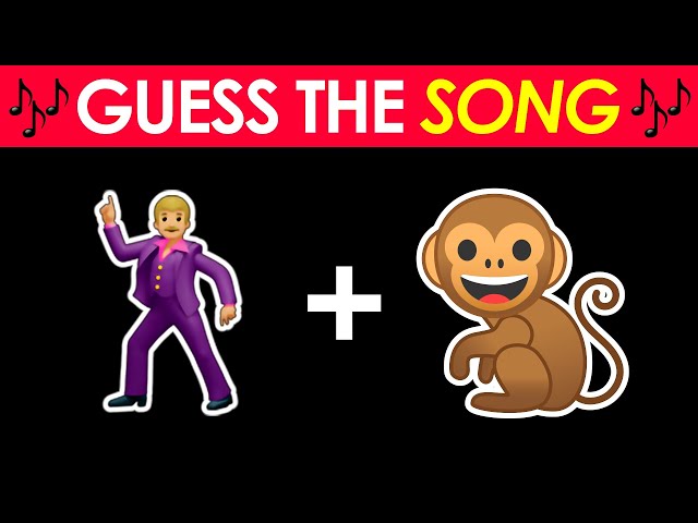 🎵 Can You Guess The SONG by Emoji? 🎵