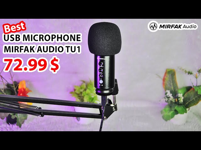 Best USB Microphone Under $75 for Podcasting (Mirafak USB Mic Review)