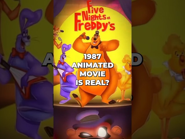 80s Five Nights at Freddy’s movie is real? #shorts