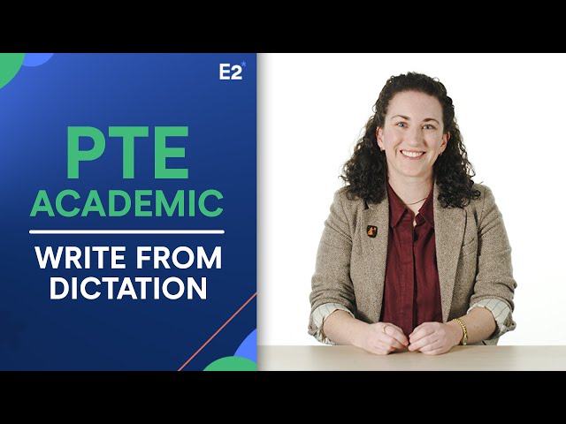 PTE Listening: Easily Memorise Sentences in Write from Dictation