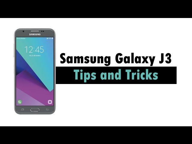 Samsung Galaxy J3 - Tips and Tricks | H2TechVideos