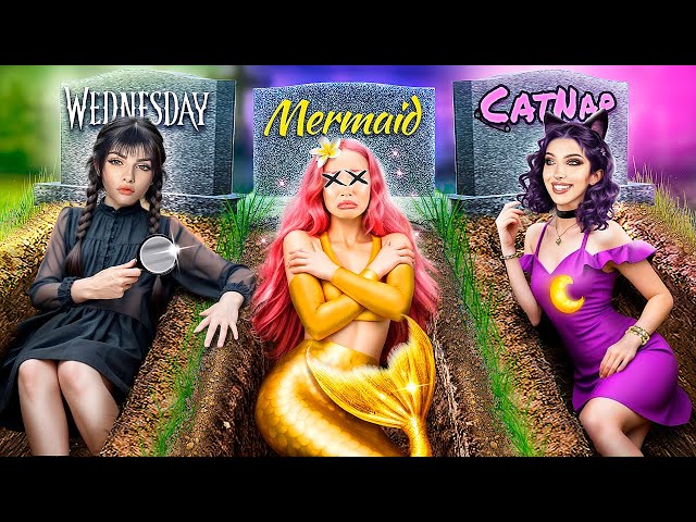 Catnap vs Hello Kitty vs Wednesday Addams! Who Murdered Mermaid?!