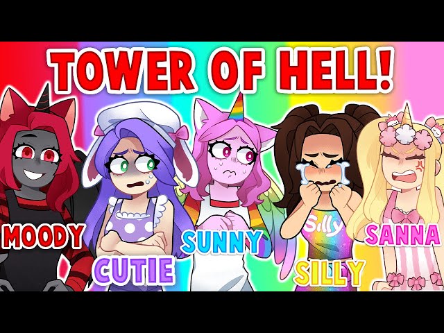 The Most CHAOTIC Tower Of Hell With FRIENDS! (Roblox)