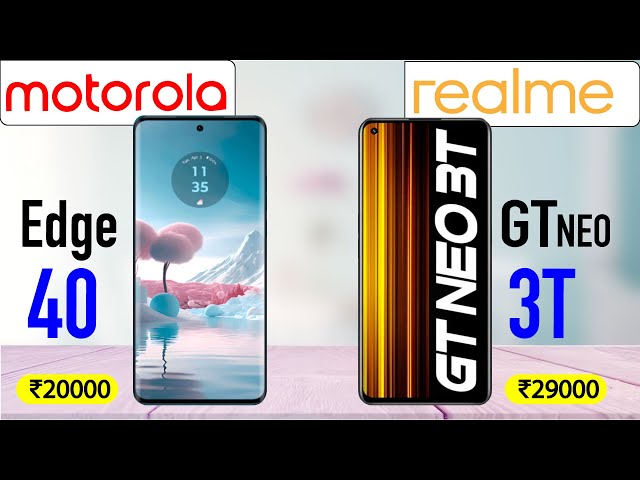 Moto Edge 40 Neo vs Realme Gt Neo 3t  |  #870vs7030 #antutu #geekbench #edge40neo #gtneo3t