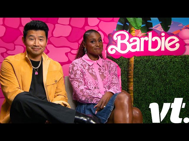 "People do desperate things for money" | Issa Rae & Simu Liu From The Barbie Movie!