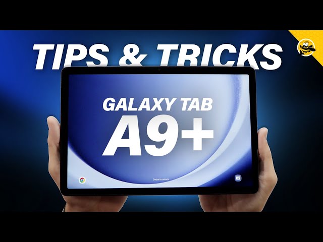EASY TIPS for Beginners! (Galaxy Tab A9 Plus)
