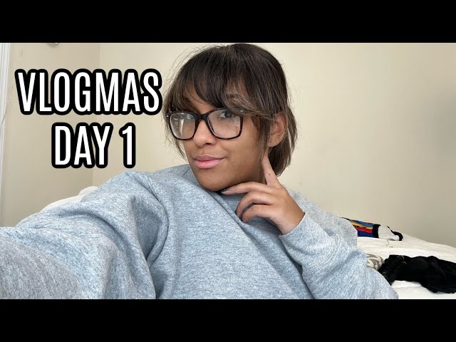 VLOGMAS DAY 1 | Hello, I've missed you + At home blowout with Dyson Airwrap