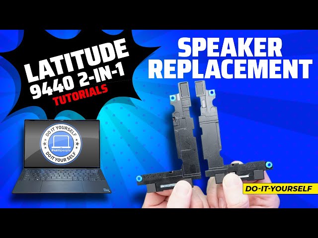 How To Replace Your Speakers | Dell Latitude 9440 2-In-1