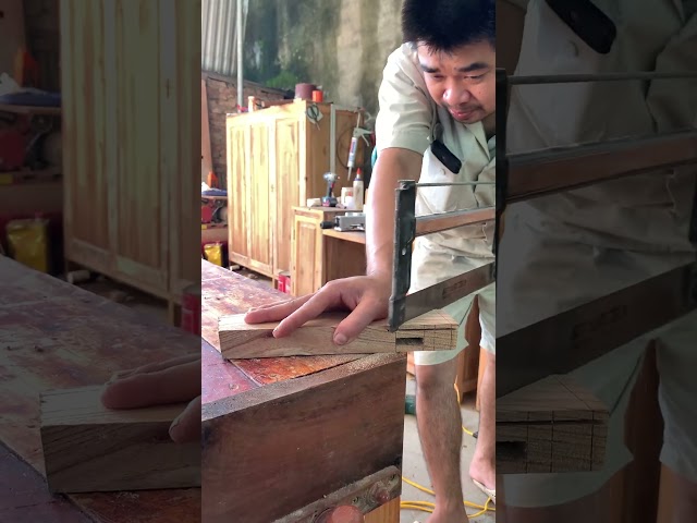 Tips & Trick mr Truong Woodworking #shorts  #woodworking