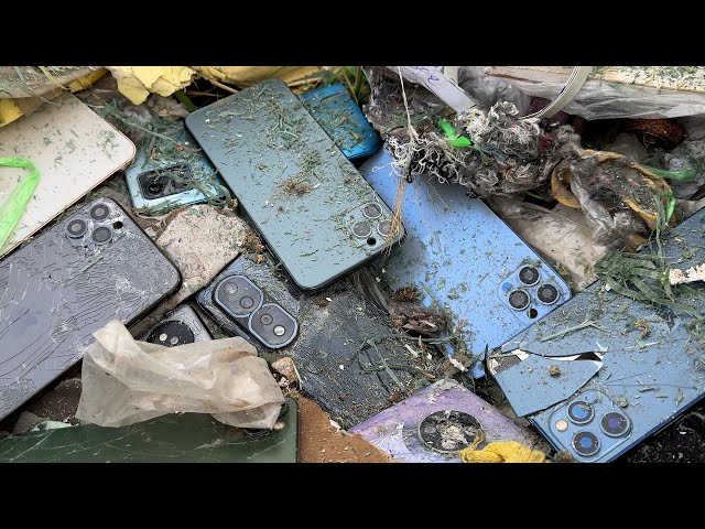 Great day!😍 Restoration Destroyed Phone Found in Garbage Dumps!! How i Restore Smashed Vivo Y15s