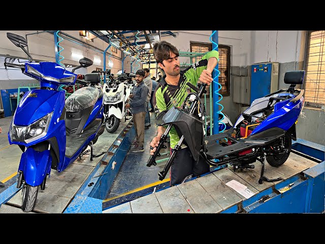 How to Make Electric bike in Factory || Mass Production Process of Electric Bike in Factory