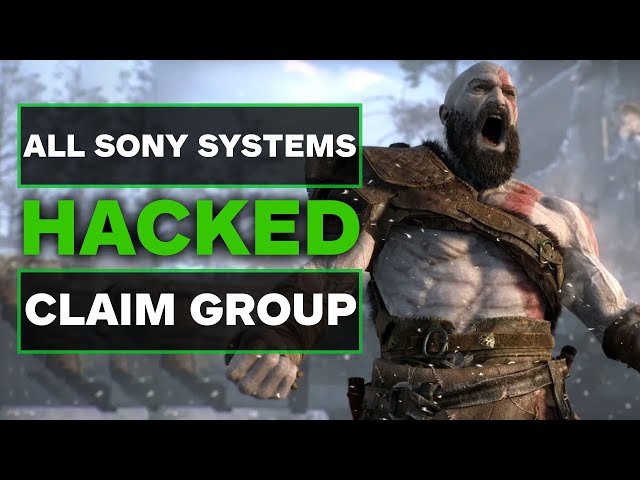 [MEMBERS ONLY] All Sony Systems Hacked Claim Ransomware Group