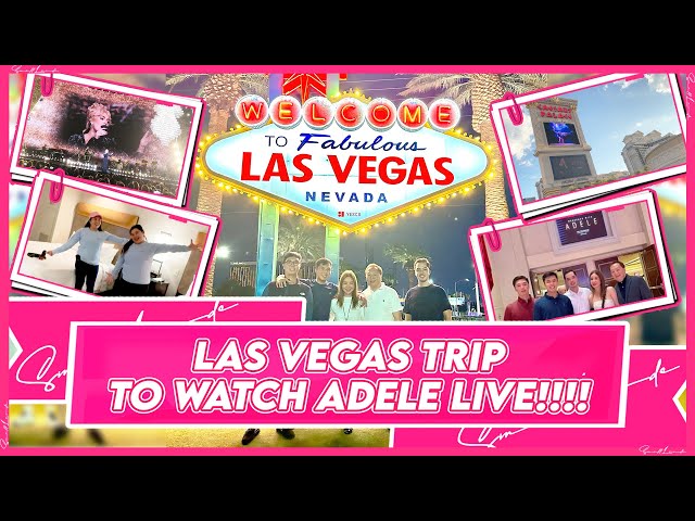 I CAN'T GET OVER ADELE! WE DROVE TO LAS VEGAS TO SEE HER LIVE! | Small Laude