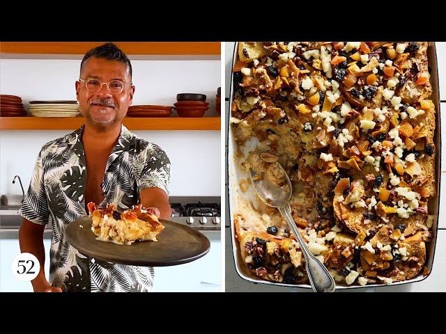 Capirotada de Leche (Mexican Bread Pudding) | Sweet Heat with Rick Martinez