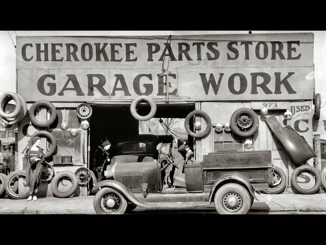 Gas Stations & Garages - The Early Years (1920s-1940s)