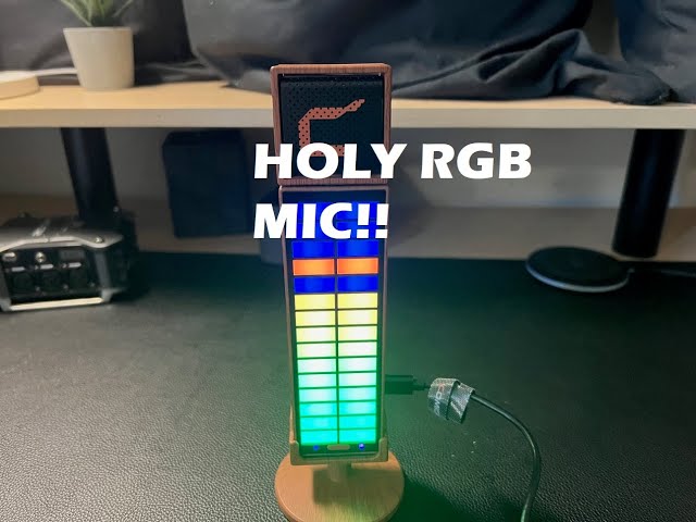 This mic looks dope! The Comica RGB