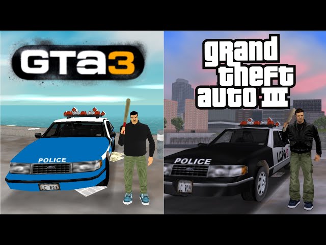 GTA 3 vs GTA 3 Alpha Comparison