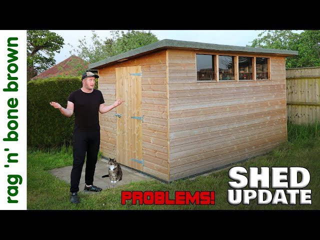4x Problems With My Handmade Shed: One Year Update
