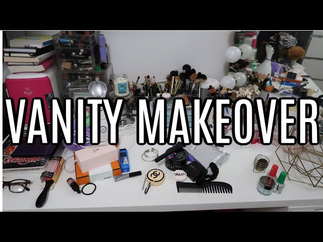 Full Vanity Makeover | Cleaning + Organizing