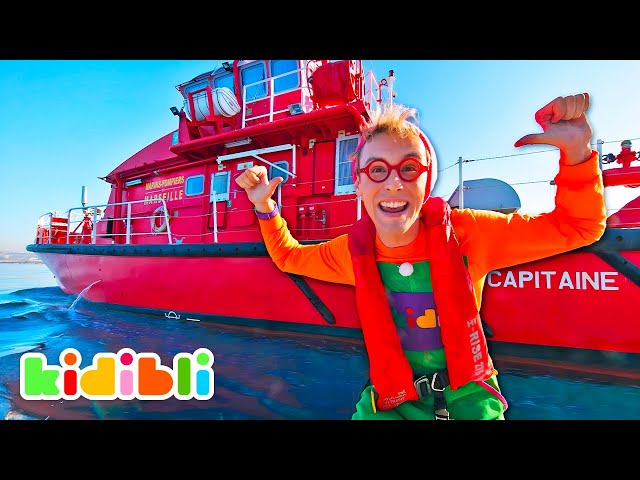 Discover Firefighters at Sea | Educational Videos for Kids | Kidibli
