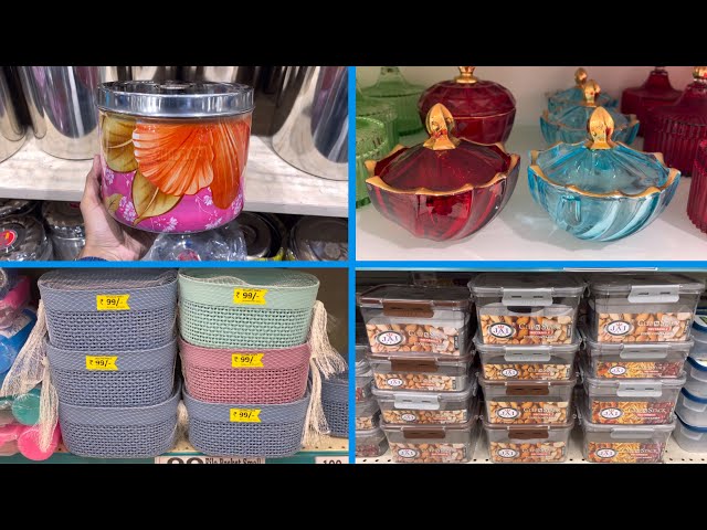 DMART Online Available Latest Offers On New Kitchen Products, Containers, Spice Rack, Masala Box