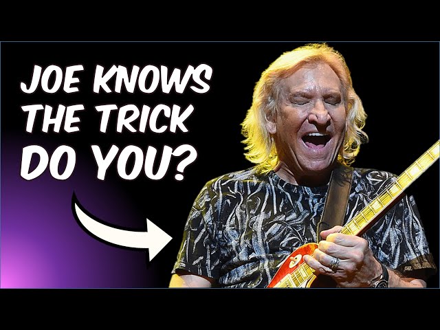 Joe Walsh’s SIMPLE TRICK for AMAZING Solos... and in 5 minutes!