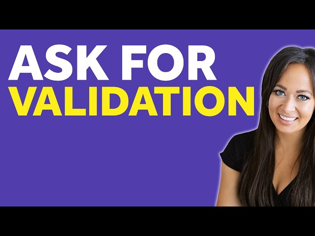 How To Ask For Validation In Your Relationship (Anxious-Avoidant Trap) | Attachment Styles