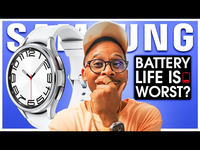 BIG DISAPPOINTMENT!? Galaxy Watch 6 Classic Battery “DRAMA” 🪫